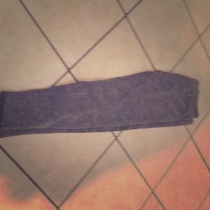Gray leggings